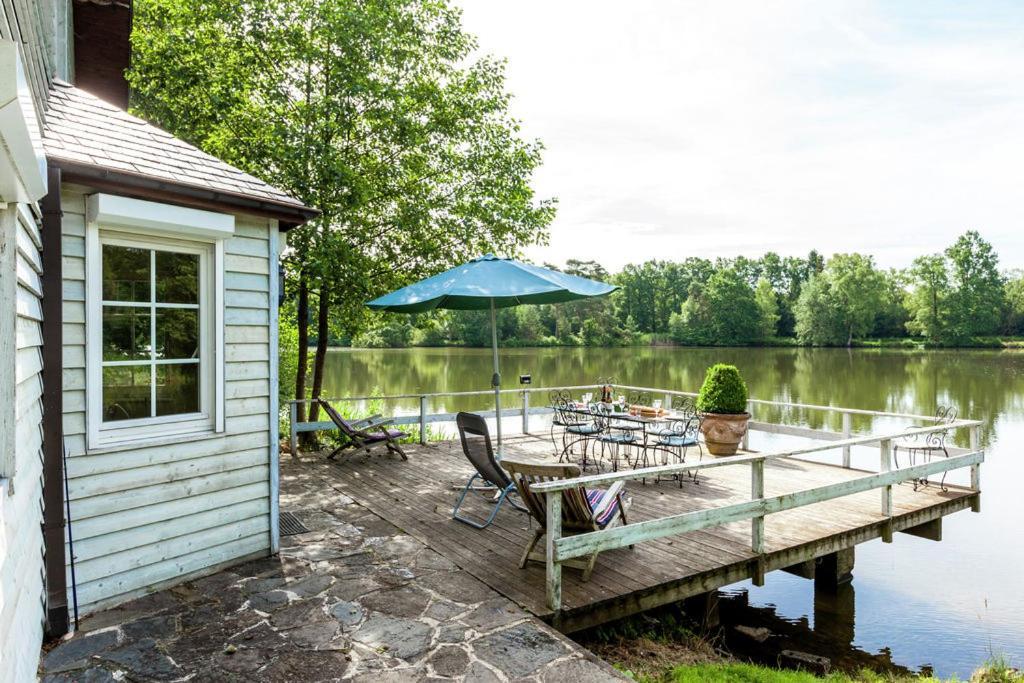 La Maison Du Lac Cul-des-Sarts Exteriör bild